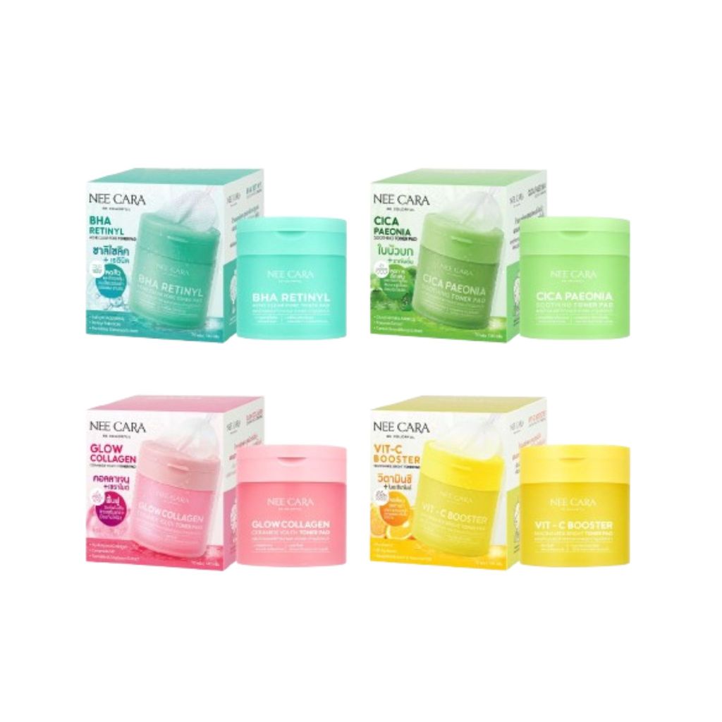 ♦️ของแท้·ส่งด่วน·ถูก♦️Nee Cara Toner Pad #N445 นีคาร่า โทนเนอร์ แพด x 1 ชิ้น dayse