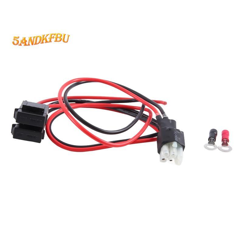 30A 1M ฟิวส์ 6 PIN คลื่นสั้นสายไฟสําหรับ FT-857D FT-897D