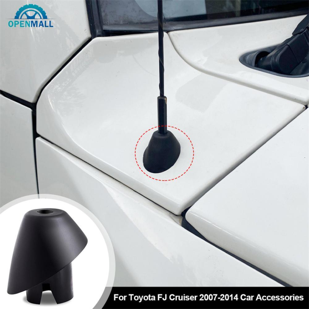 OPENMALL 1 PC รถ Fender ฐานเสาอากาศ Bezel ยางติดตั้ง Fit สําหรับ Toyota FJ Cruiser 2007-2014 รถอุปกร