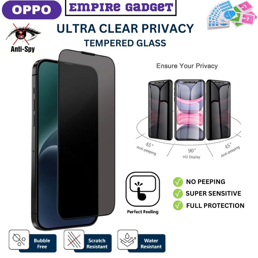 ULTRA PRIVACY OPPO A3,A5,A3Pro,A3S,A5S,A18,A31,A38,A58,A76,A78,A93,A95,A96,F9,F7,F9,F9,F9,F9,F9,F7,F