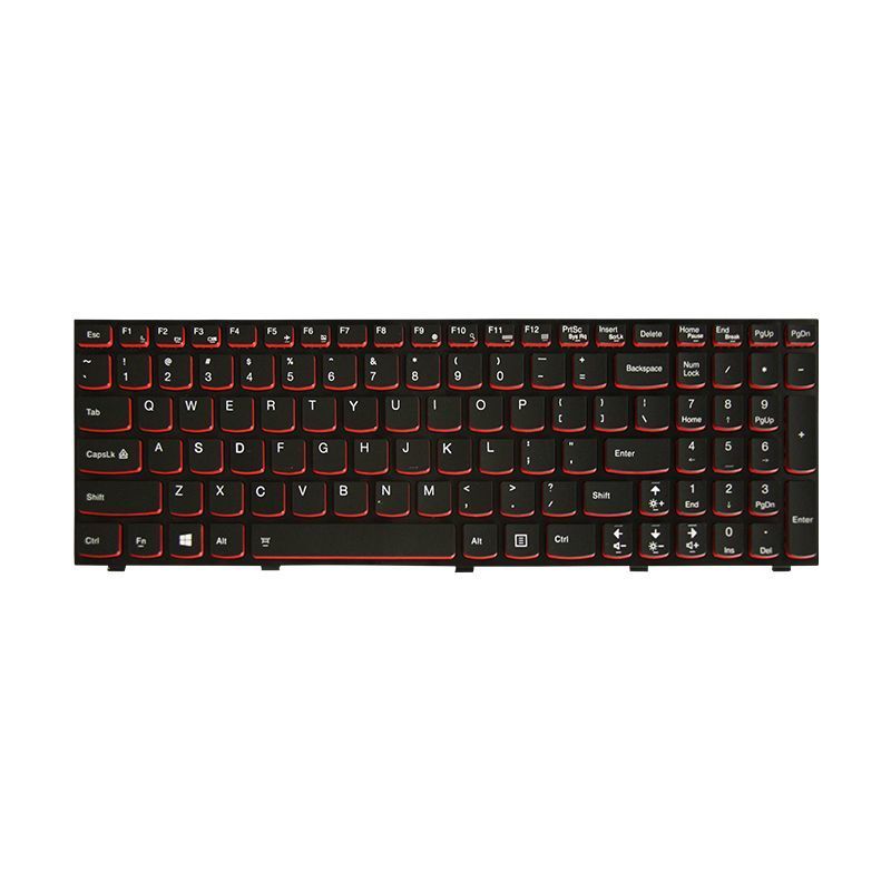 คีย์บอร์ดโน๊ตบุ๊ค Lenovo ของแท้สำหรับรุ่น Y400/Y410P/Y500/Y510P/Y430 และรุ่นอื่น
