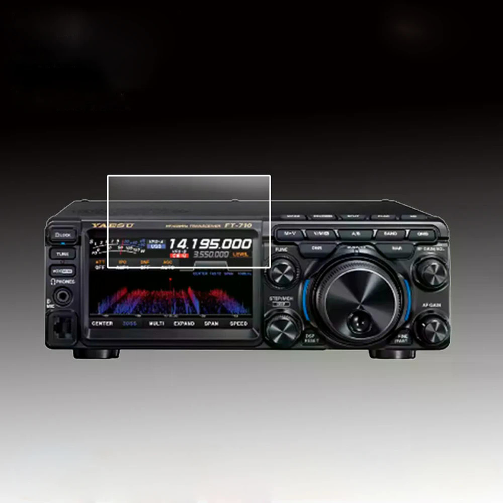Scratch-Proof Premium กระจกนิรภัยความละเอียดสูงป้องกันหน้าจอฟิล์มสําหรับ YAESU FT-991A FT-70DR FT818