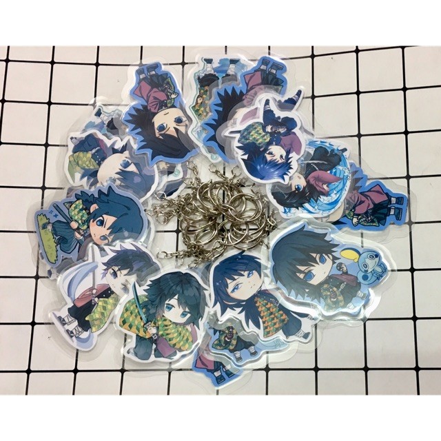 Tomioka Giyuu kimetsu no Yaiba พวงกุญแจสุ่มรุ่น MPP