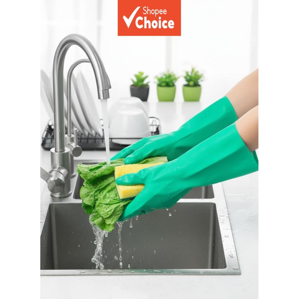 เดลต้า พลัส ไนเทร็กซ์ VE801 - ถุงมือนิรภัยไนไตรล์ที่ล้างทําความสะอาดได้และนํากลับมาใช้ใหม่ได้ ทนทานต