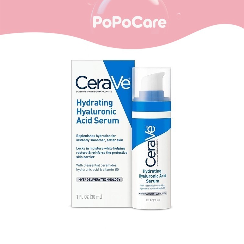 Cerave Hydrating Hyaluronic Acid Cerave Serums.30ML.