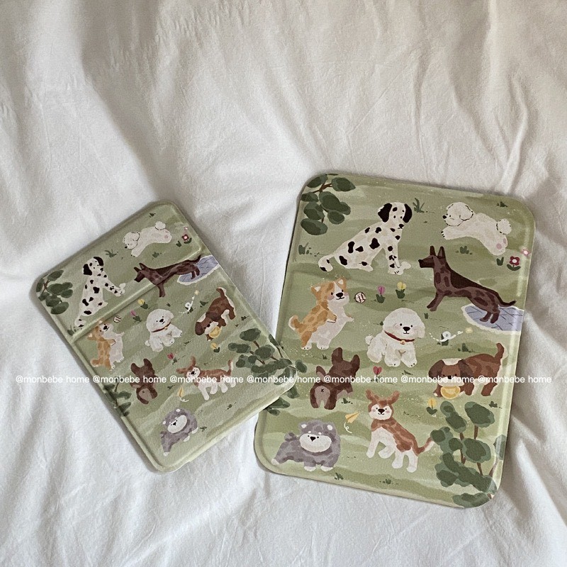 กระจกแต่งหน้า กระจกตั้งโต๊ะ กระจกพับ ลายสุนัขins  มี 2 ​​ขนาด พร้อมส่ง - รูปที่ 3