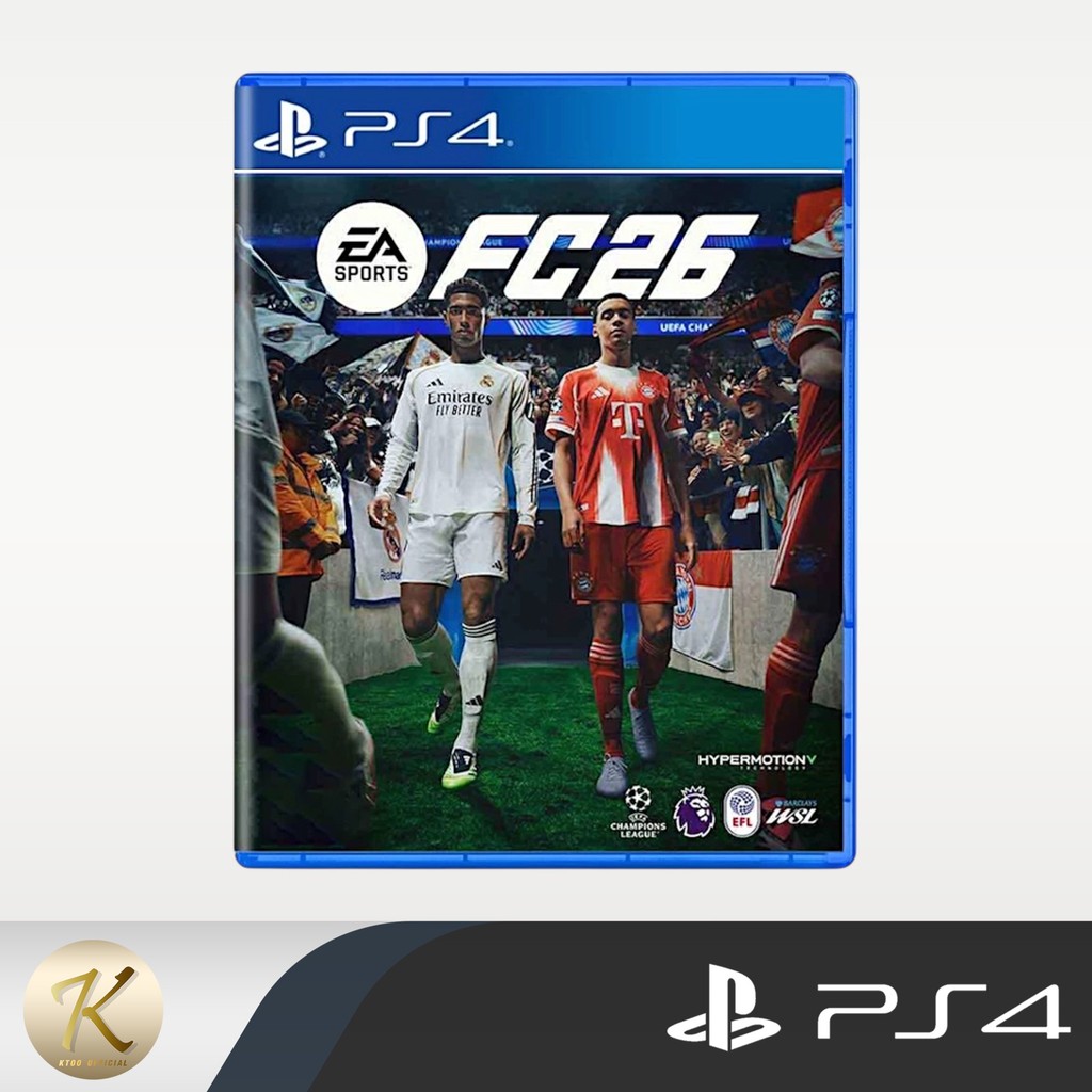 แผ่นเกม PS4 : FC 26 EA SPORTS ✅(R3/ASIA/EN) (มือ1/มือ2) สินค้าพร้อมจัดส่ง (FC2026 Ps4)(FIFA 26 Ps4)(