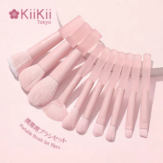 KiiKii แปรงปัดแก้ม แปรงแต่งตา ขนแปรงนุ่ม แปรงปัดแก้ม ขนแน่น ใช้งานได้หลากหลาย ไม่ระคายเคือง