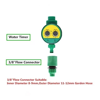 Water timer Digital เครื่องตั้งเวลารดน้ำอัตโนมัติแบบใช้ง่ายสะดวกต่อการรดน้ำต้นไม้โดยสามารถทำให้น้ำออกอัตโนมั