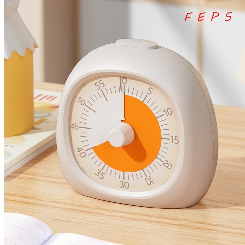 FEPS Visual Timer, Silent Focus Aid Countdown Timer, Fashion Plastic 60 Minute Study Timer Classroom