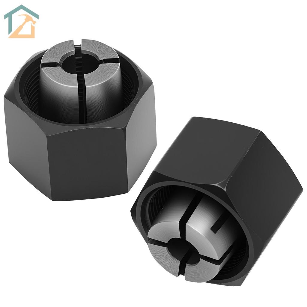 2 ชิ้น 1/4 นิ้ว Router Collet สําหรับ DW621 DW616 DW616M/D/PK DW616P/S/SK โลหะ Collet Chuck SHOPCYC6