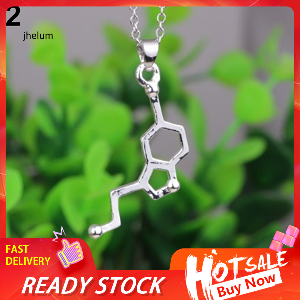 Jl* DNA Serotonin Dopamine Acetylcholine Biochemistry สร้อยคอจี้โมเลกุล