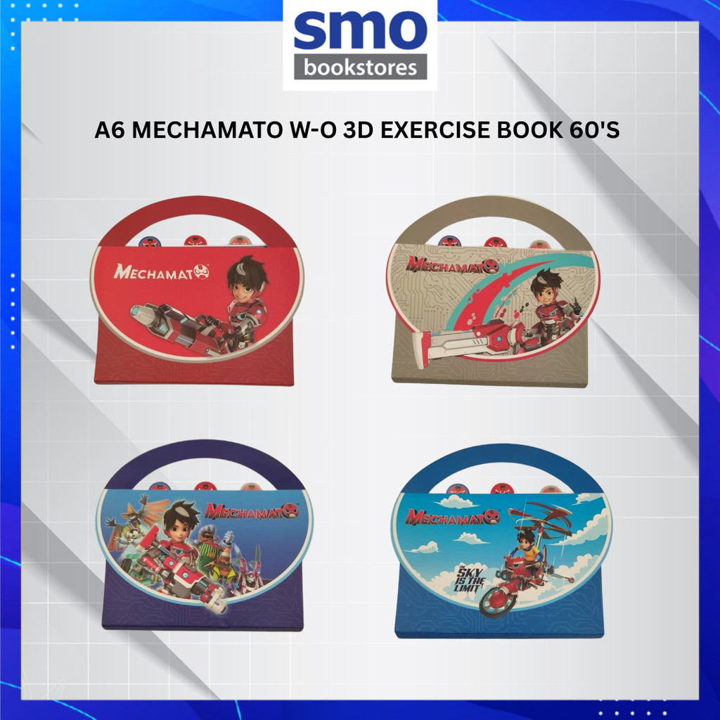 [CAMPAP] A6 MECHAMATO WO 3D EXERCISE BOOK 60S