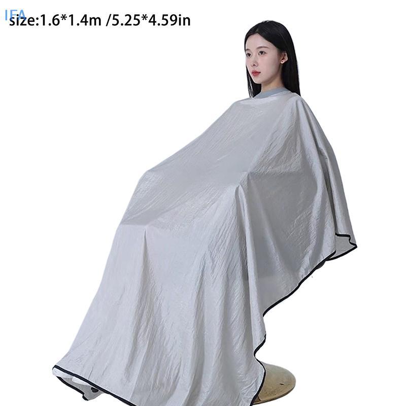 IFA กันน้ําตัดผม Cape ผ้าตัดผมรูปแบบ Salon ตัดผม Cape Hairdressing ช่างทําผมผ้ากันเปื้อน Wrap Gown เครื่องมือตัดผมผ้ากันเปื้อนดี