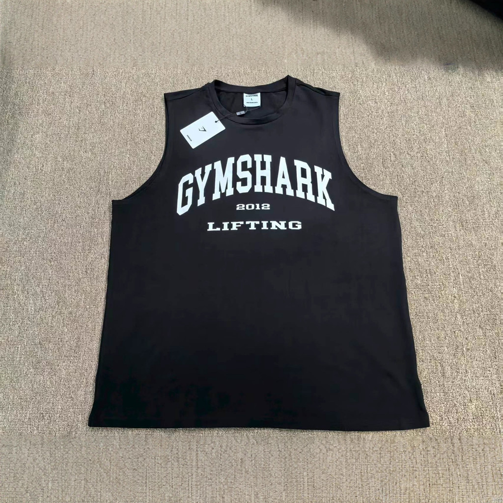 Gymshark lifting Cotton Stretch Vest for Men, Suitable for Sports, Fitness, Training, and Strength E