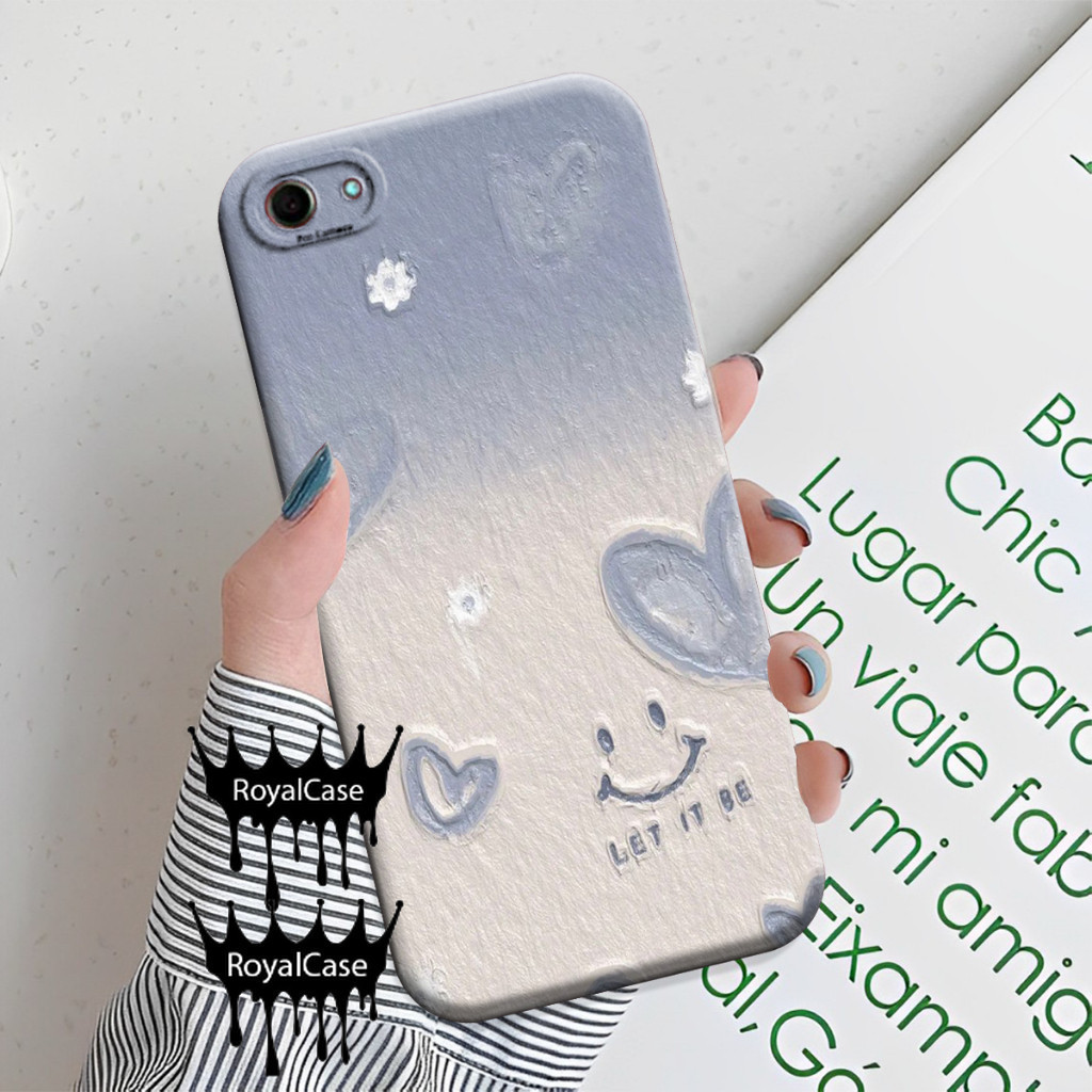 (RoyalCase) Softcase Type Oppo F1s A39 A57(2016) A59 A71 A83 Case Cute Picture Motif