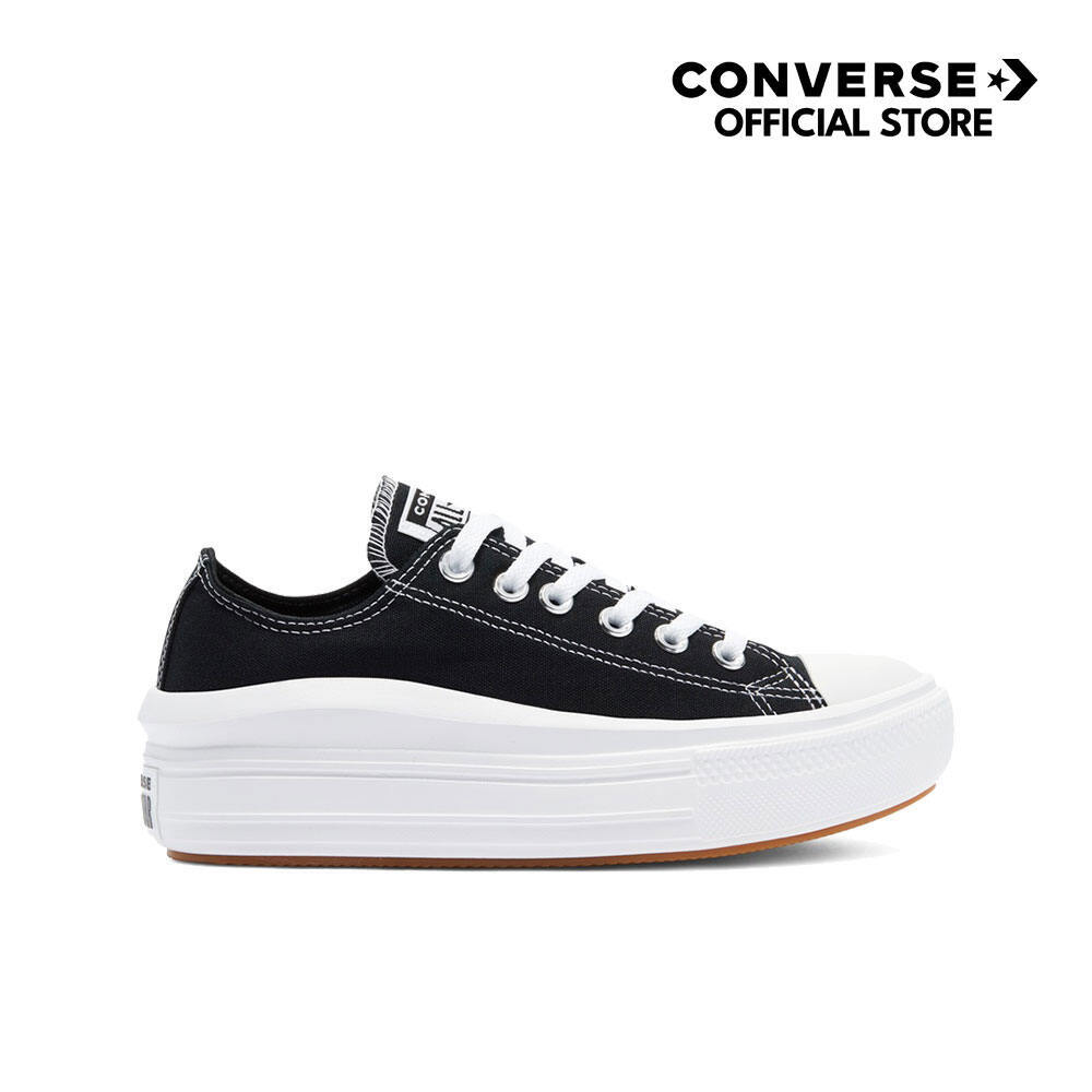 CONVERSE รองเท้าผ้าใบ น้ำหนักเบา นุ่มสบาย รุ่น CTAS MOVE OX BLACK สีดำ ผู้หญิง - 570256CF_U1BKXX