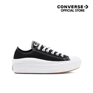 CONVERSE รองเท้าผ้าใบ น้ำหนักเบา นุ่มสบาย รุ่น CTAS MOVE OX BLACK สีดำ ผู้หญิง - 570256CF_U1BKXX