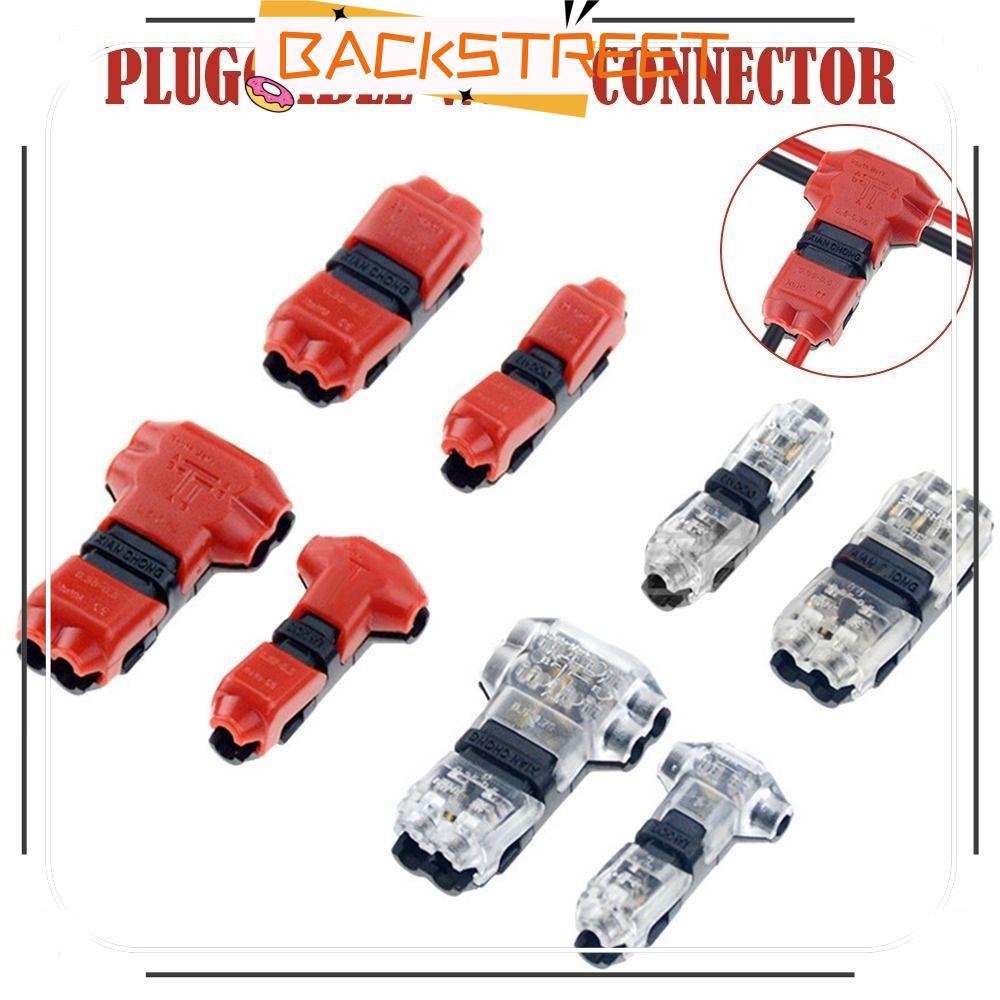 BACKSTAGE 1 ชิ้นสายไฟ Crimp,สําหรับสายไฟ 8-22AWG Pluggable Wire Connector, Quick Splice Car Connecto
