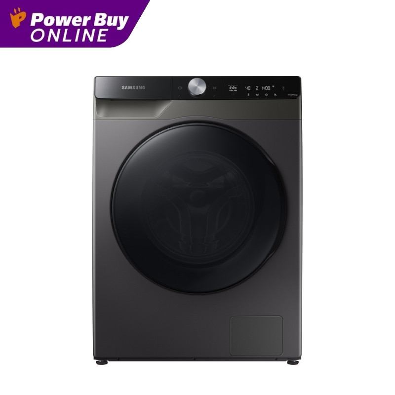 [จัดส่งพร้อมติดตั้ง] SAMSUNG เครื่องซักผ้าฝาหน้า (9 Kg.) รุ่น WW90T734DBX/ST + ฐานรอง