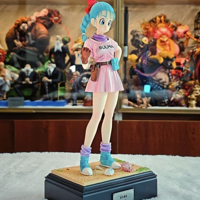 ❌เครื่องประดับโมเดลอนิเมะ Dragon Ball วัยเด็ก Bulma❌30เซนติเมตร บูลมา สาวสวยสองมิติอะนิเมะตุ๊กตาของขวัญ❌