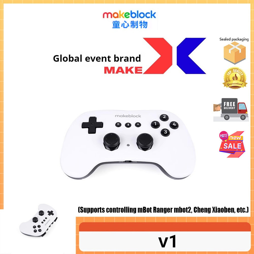 Makeblock V1 Robot Bluetooth Handle V1 (รองรับการควบคุม mBot Ranger mbot2 Cheng Xiaoben Etc.) สามารถเกี่ยวข้องในการเขียนโปรแกรมอัจฉริยะการแข่งขัน makex