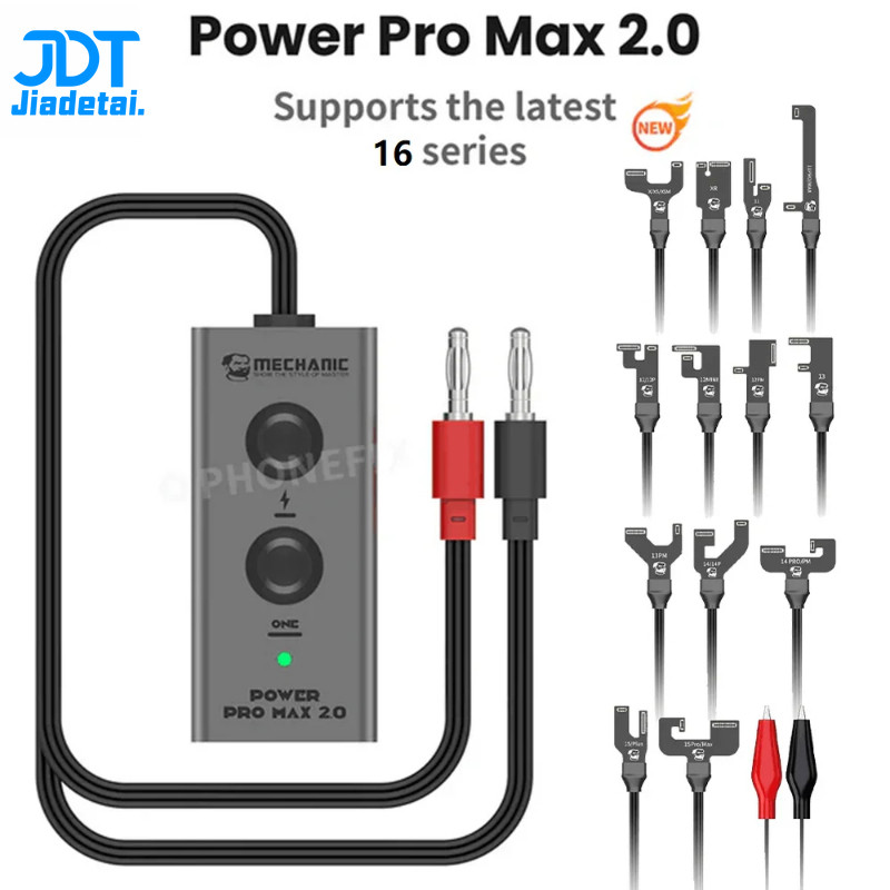 Mechanic Power Pro Max 2.0 Supply Test Cable Mobile Boot Line สําหรับ 6-16PM สวิทช์ซ่อมสายไฟหนึ่งปุ่
