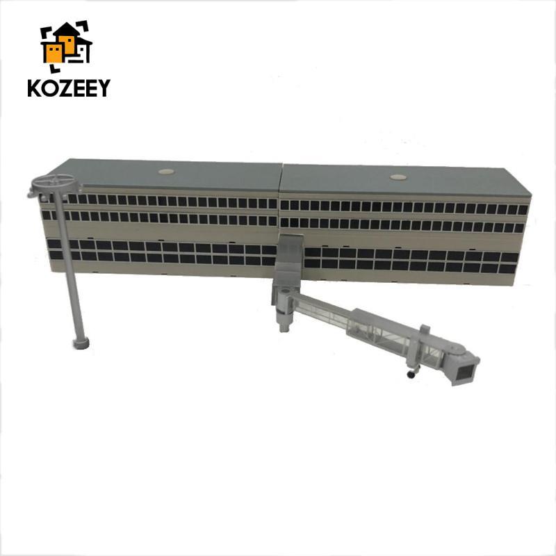 KOZEEY 1/400 จําลองฉากสนามบินผู้โดยสารสะพาน DIY ชุดโมเดล Art.-Nr005