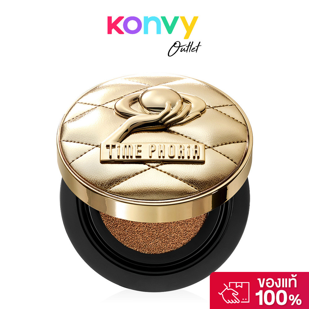 Time Phoria Timeless UTOPIA Glow Perfection Cushion 11g #00N Blanc คุชชั่นสูตรโกลว์ ไทม์ฟอเรีย มอบผิวเนียนสวย.