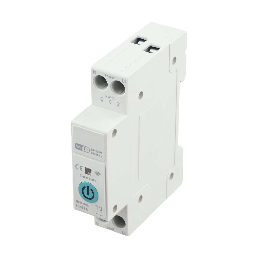 WiFi Enabled Circuit Breaker with Real time Energy Monitoring and Remote Control