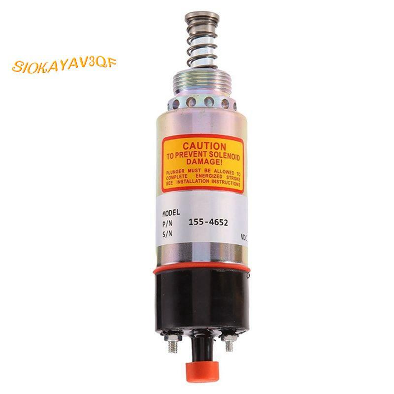 Flameout Shutdown Solenoid วาล์ว 24V หยุดตัดสําหรับ E325B/325C CA1554652 155-4652 1554652