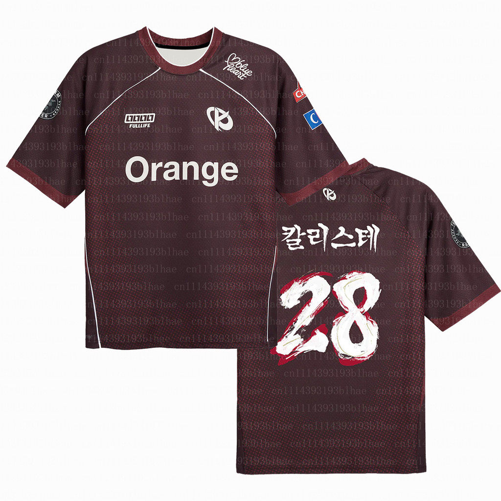 Karmine Corp Esports Club 2026 เครื่องแบบ Jersey KCorp แฟนเกาหลี LOL ทีม 3D พิมพ์ผู้ชายแฟชั่นเสื้อยื