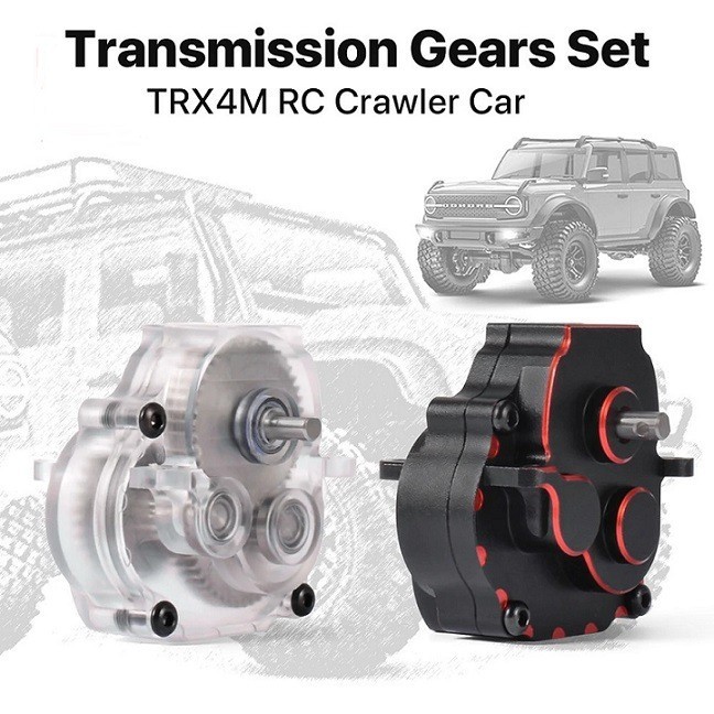 ชุดเกียร์แบริ่งเกียร์สําหรับ Traxxas 1/18 Trx4m TRX4-M RC รถโลหะอัพเกรด OP อุปกรณ์เสริมอะไหล่