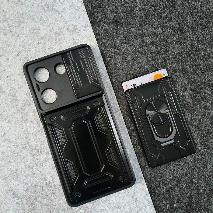 Tecno Camon 20 Pro 4G - CardX Flip Lens Card Ring Armor Case กันกระแทก
