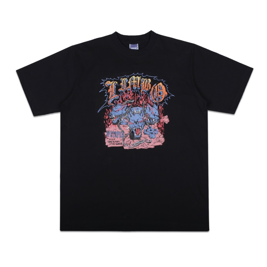 เสื้อยืด Berak 9420 x Limbo สีดํา