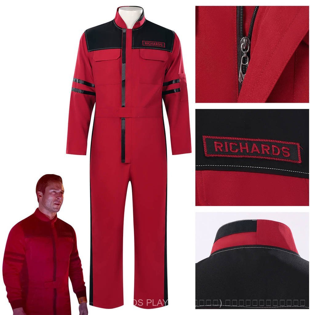 [รูปแบบใหม่ขายร้อน] เกมล่าสัตว์ cos เครื่องแต่งกาย Glen Powell คอสเพลย์สไตล์เดียวกัน Jumpsuit ละครเว