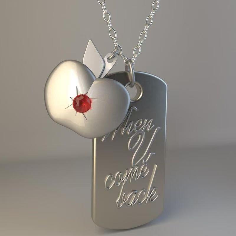 พร้อมสร้อยคอ All-Match หรูหราฟรีวันประณีตเพื่อน Niche ins จี้ฤดูร้อน Deep Space Love แฟชั่น Original