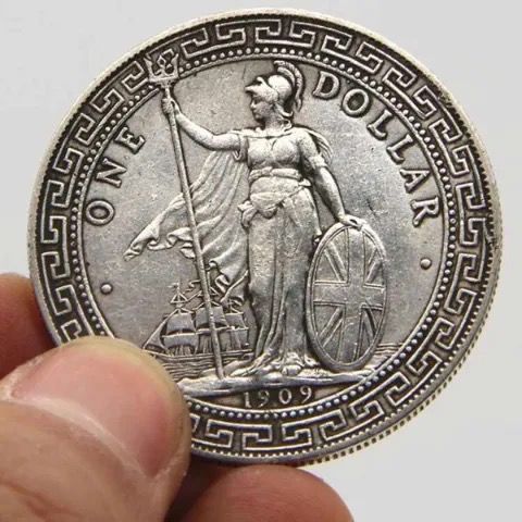 Stationer Yuan Datou 39mm Crafts Silver Dollar 1005