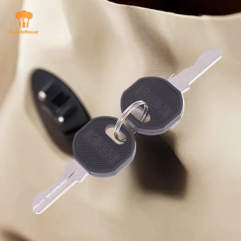 CKFR 2 PCS K333 KEYS Caravan Locker Key สําหรับ Emka EK333 Elddis ด้านหน้าแก๊ส Locker Key EK 333 MS3