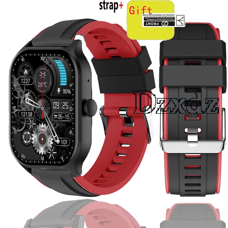 COLMI P77 สายรัดซิลิโคนอ่อนนุ่มสําหรับ COLMI P77 สมาร์ทวอท์ชผู้ชายเปลี่ยนเข็มขัดกีฬาอุปกรณ์เสริม