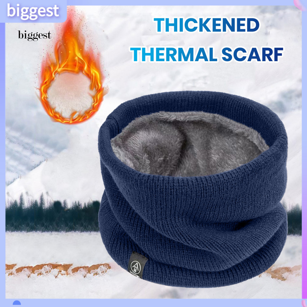 BGT หรูหราซับคออุ่นผู้หญิงคออุ่นโคซี่ถักคออุ่นสําหรับกิจกรรมกลางแจ้ง กันลม ผ้าพันคออุ่นสําหรับผู้ชาย