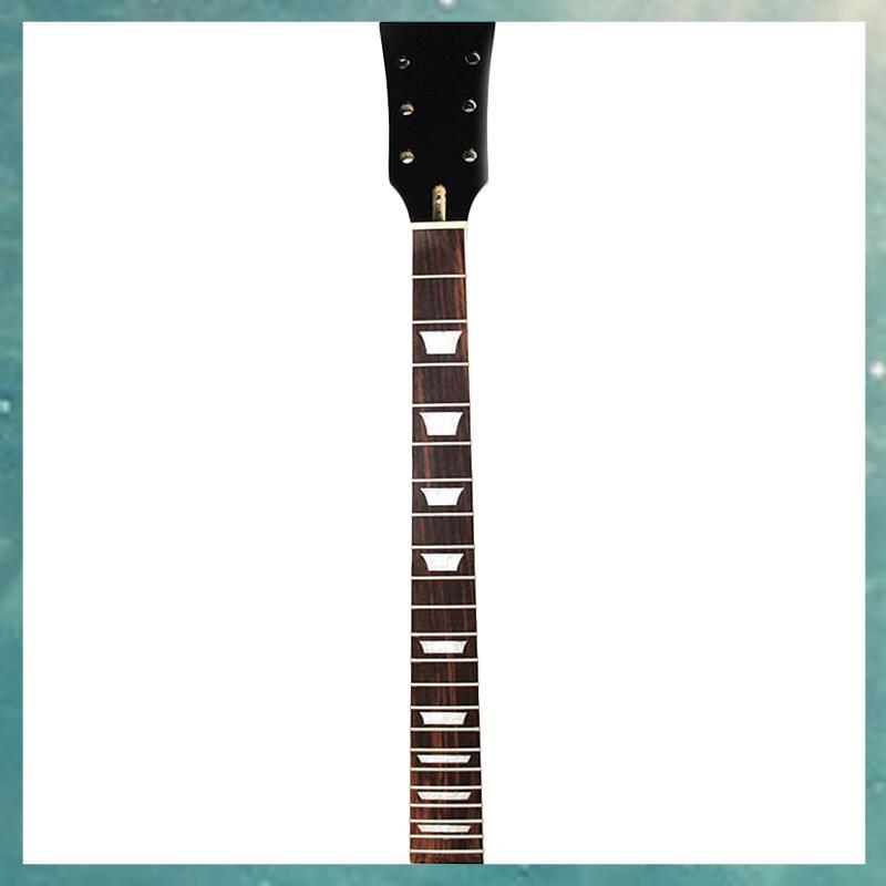 T QLI 1 ชิ้นคอกีตาร์ไฟฟ้าสําหรับชิ้นส่วน Lp Maple Rosewood 22 Fret