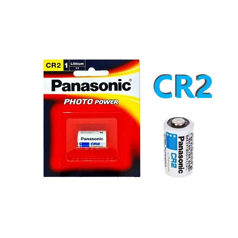 Panasonic CR2 Lithium Battery (3V) Photo Battery ถ่านกล้อง แบตเตอรี่อิเล็คทรอนิกส์