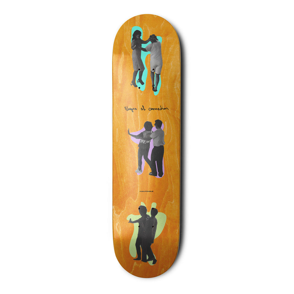 Half Child Shapes of Connection Skateboard Deck 8.5