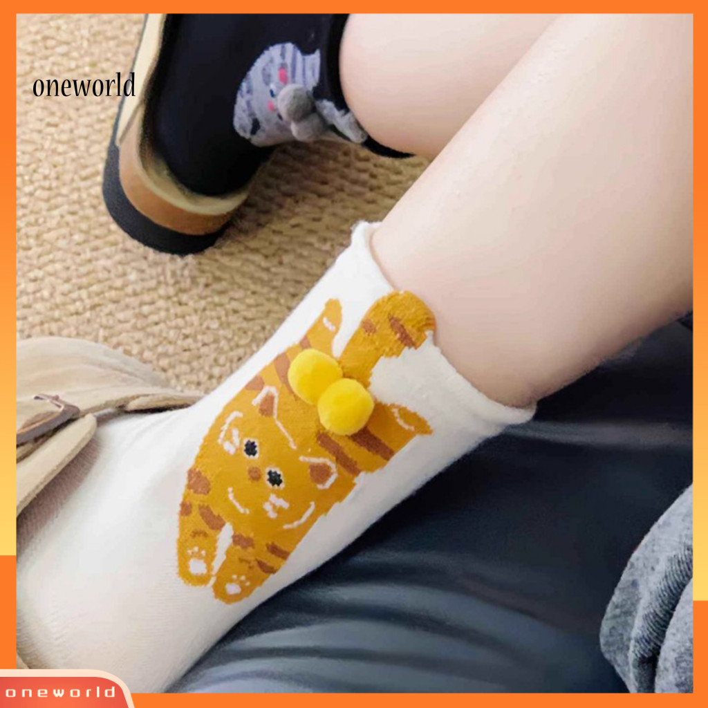 วันเวิลด์| สีสันสบายๆถุงเท้าน่ารักแมวบอลถุงเท้าน่ารักแมวบอลถุงเท้าของขวัญที่สมบูรณ์แบบสําหรับคนรักแม