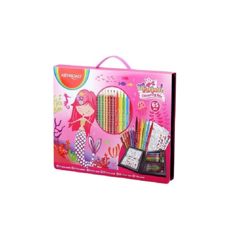 KEYROAD ชุดกล่องสีศิลปะ  Art Paint Box Set (นางเงือก)