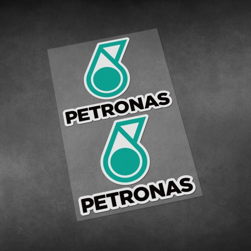 F1 Sponsor logo petronas Sticker สติ๊กเกอร์สะท้อนแสง