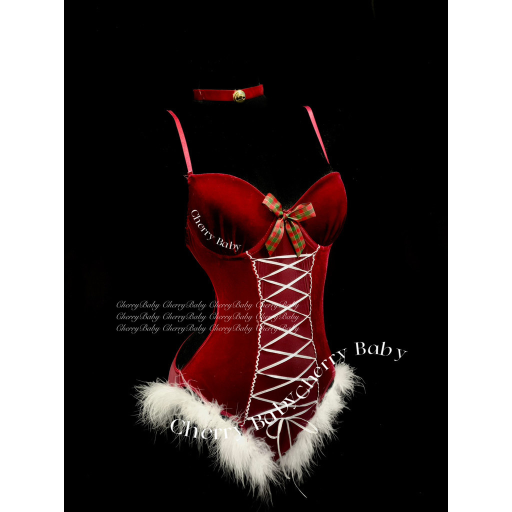 [Christmas Bunny] Christmas Dress 2024 New Tutu Sleeping Clothes