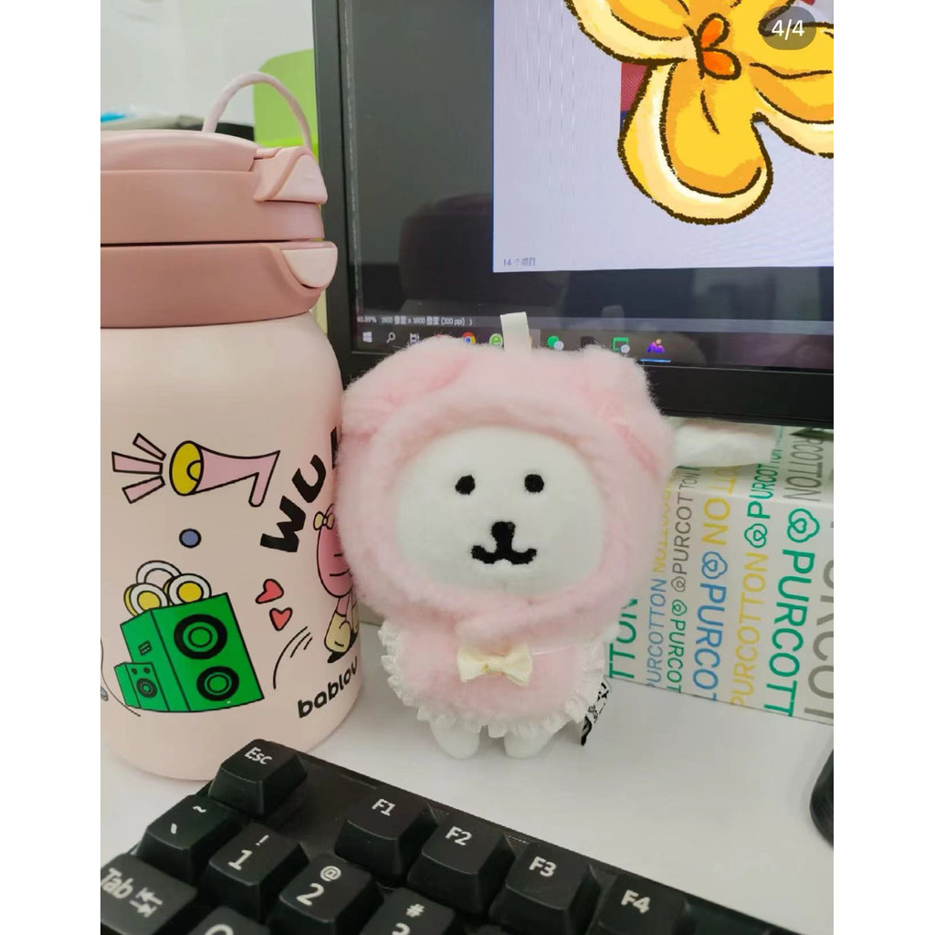 .  . 10 ซม. มูลค่าสูง 13 ซม. หมีฝังตัวเอง 10 ซม. ปลาดาวร่างกายผ้าฝ้ายตุ๊กตาเสื้อผ้า chikawa chikawa 