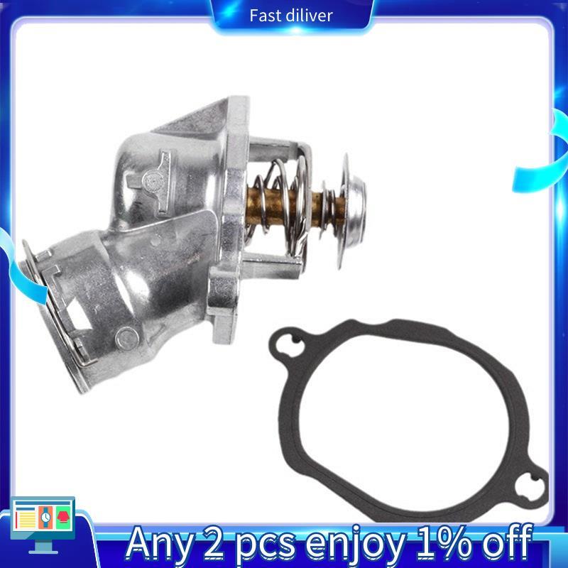 Coolant Thermostat สําหรับ W221 V221 S500 C216 CL500 R230 SL500 B906 Sprinter W639 Thermostat Housin